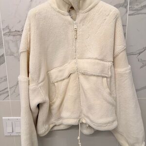 Free People Cozy Cream Women's Jacket
